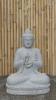 Product image 2 of the product “Seated Buddha made of Riverstone in Dharmachakra gesture of wheel of the teaching of the Dharma, H. 79cm. ”